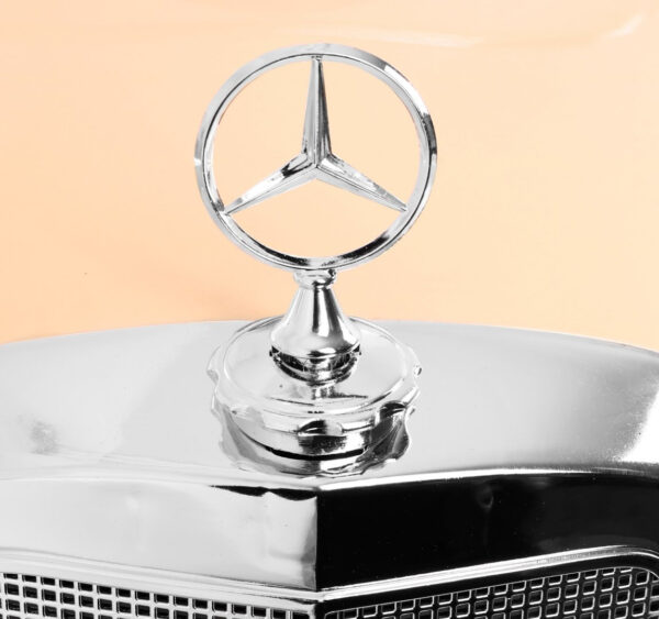 Mercedes Benz 300S Retro dla dzieci Lakier Czerwony