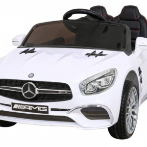 Mercedes Benz AMG SL65 S elektryczny dla dzieci Biały