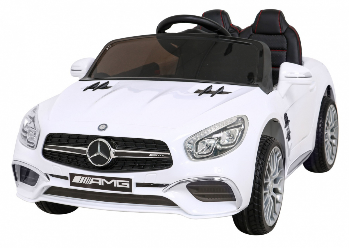 Mercedes Benz AMG SL65 S elektryczny dla dzieci Biały
