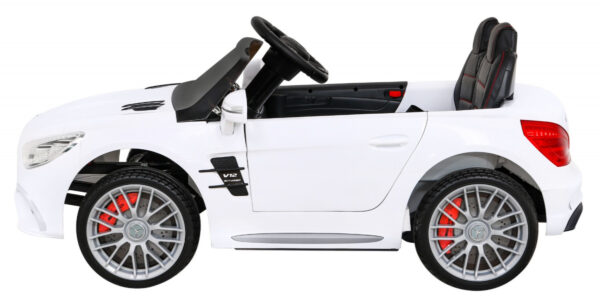 Mercedes Benz AMG SL65 S elektryczny dla dzieci Biały