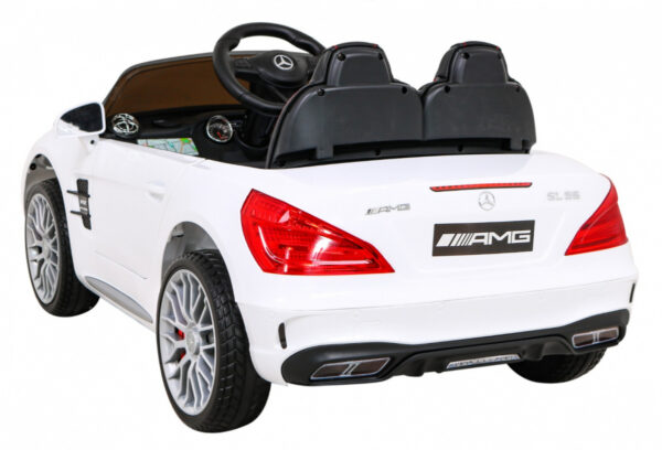 Mercedes Benz AMG SL65 S elektryczny dla dzieci Biały