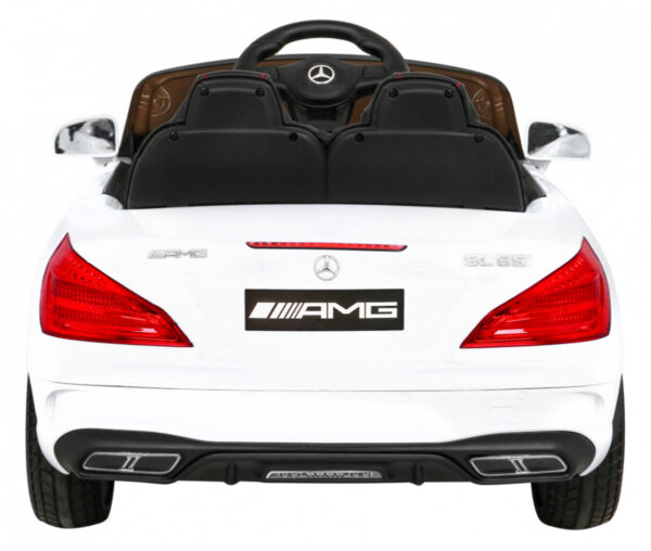 Mercedes Benz AMG SL65 S elektryczny dla dzieci Biały