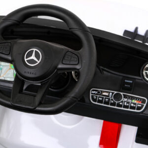 Mercedes Benz AMG SL65 S elektryczny dla dzieci Biały