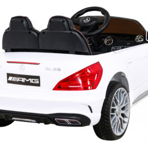 Mercedes Benz AMG SL65 S elektryczny dla dzieci Biały