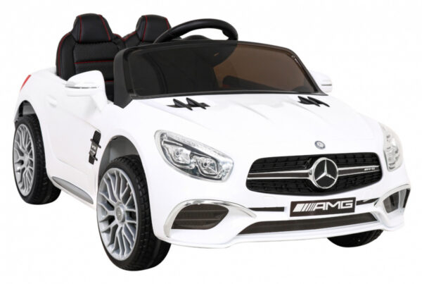 Mercedes Benz AMG SL65 S elektryczny dla dzieci Biały