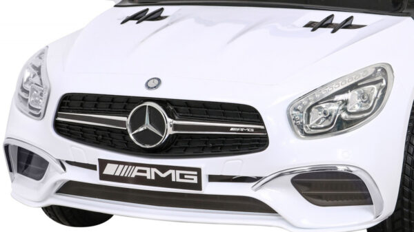Mercedes Benz AMG SL65 S elektryczny dla dzieci Biały