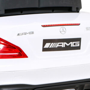 Mercedes Benz AMG SL65 S elektryczny dla dzieci Biały