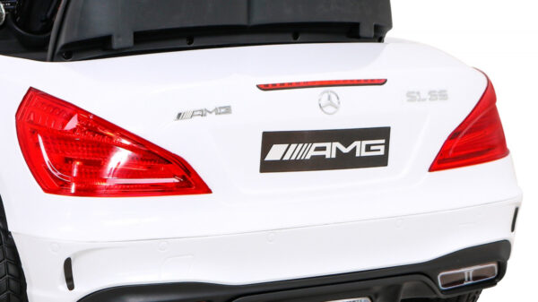 Mercedes Benz AMG SL65 S elektryczny dla dzieci Biały