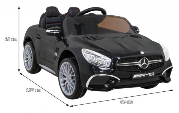 Mercedes Benz AMG SL65 S elektryczny dla dzieci Czarny