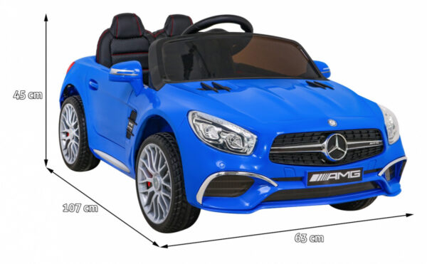Mercedes Benz AMG SL65 S elektryczny dla dzieci Niebieski