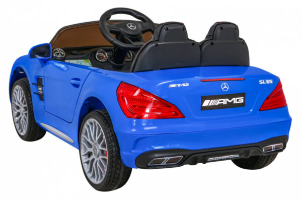 Mercedes Benz AMG SL65 S elektryczny dla dzieci Niebieski