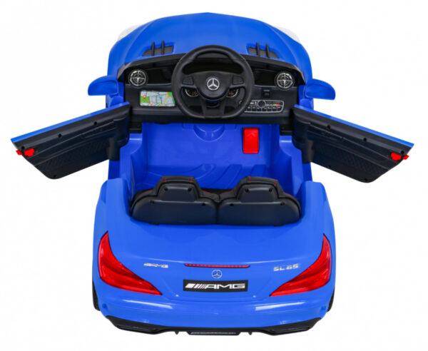 Mercedes Benz AMG SL65 S elektryczny dla dzieci Niebieski