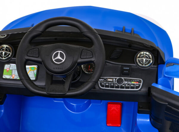 Mercedes Benz AMG SL65 S elektryczny dla dzieci Niebieski