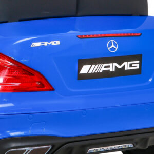 Mercedes Benz AMG SL65 S elektryczny dla dzieci Niebieski