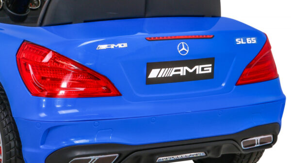 Mercedes Benz AMG SL65 S elektryczny dla dzieci Niebieski