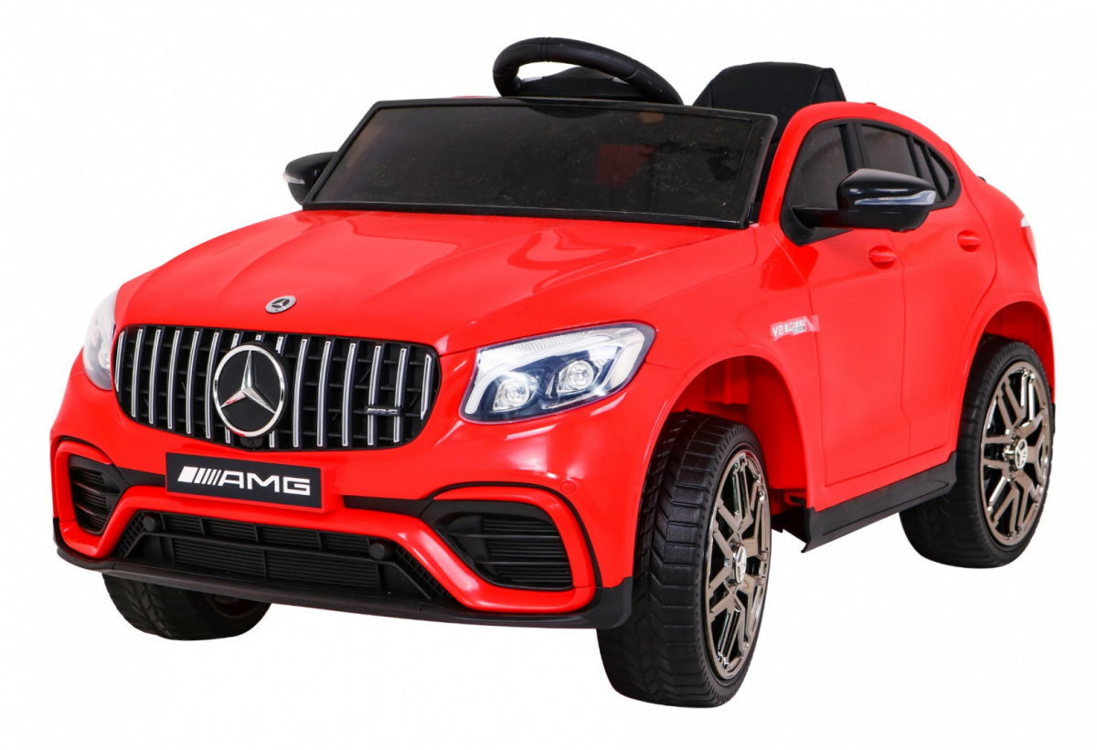 Mercedes Benz GLC63S dla dzieci Czerwony SUV