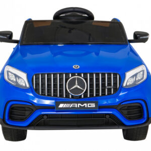Mercedes Benz GLC63S dla dzieci Niebieski SUV z pilotem