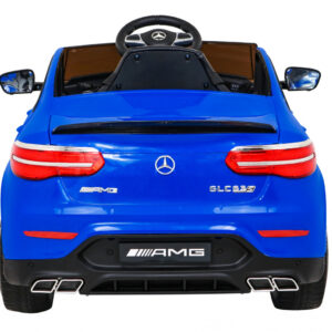 Mercedes Benz GLC63S dla dzieci Niebieski SUV z pilotem