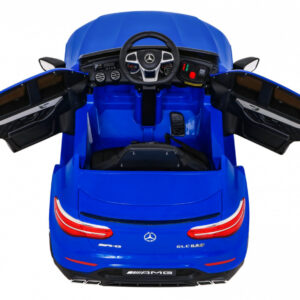 Mercedes Benz GLC63S dla dzieci Niebieski SUV z pilotem