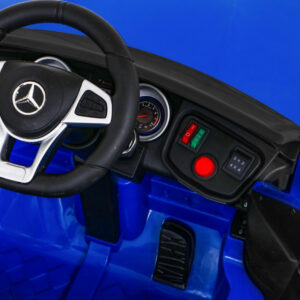 Mercedes Benz GLC63S dla dzieci Niebieski SUV z pilotem