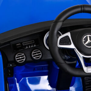 Mercedes Benz GLC63S dla dzieci Niebieski SUV z pilotem
