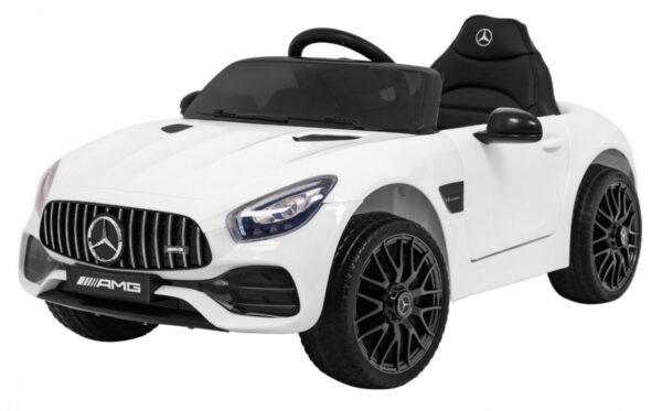 Mercedes Benz GT na akumulator dla dzieci Biały