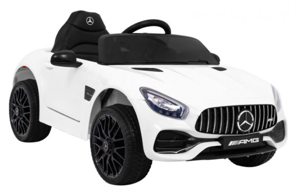 Mercedes Benz GT na akumulator dla dzieci Biały