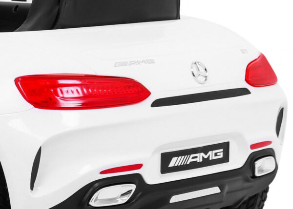 Mercedes Benz GT na akumulator dla dzieci Biały