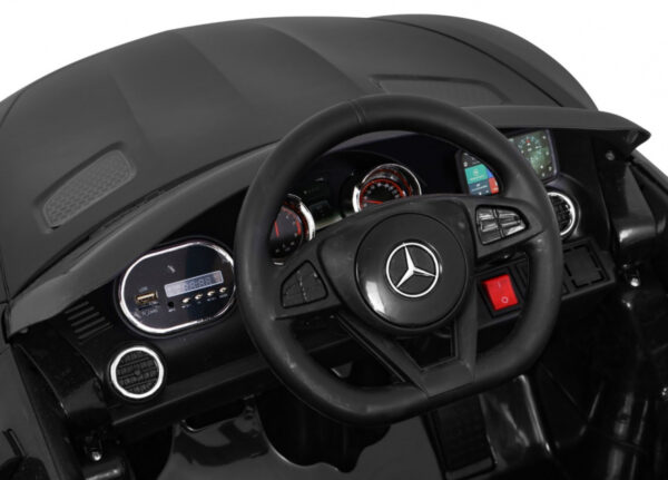 Mercedes Benz GT na akumulator dla dzieci Czarny