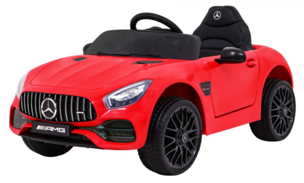 Mercedes Benz GT na akumulator dla dzieci Czerwony