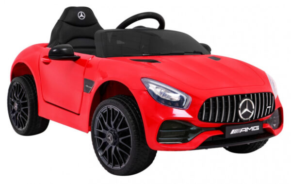 Mercedes Benz GT na akumulator dla dzieci Czerwony