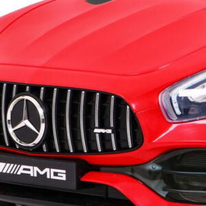 Mercedes Benz GT na akumulator dla dzieci Czerwony