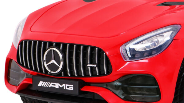 Mercedes Benz GT na akumulator dla dzieci Czerwony
