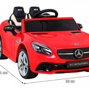 Mercedes Benz SLC300 Auto na akumulator dla dzieci Czerwony