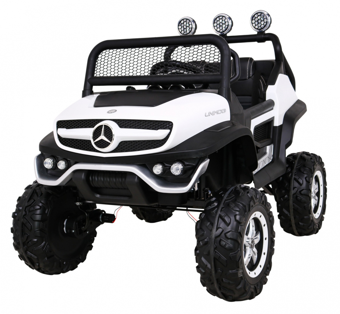 Mercedes Benz Unimog dla dzieci Biały