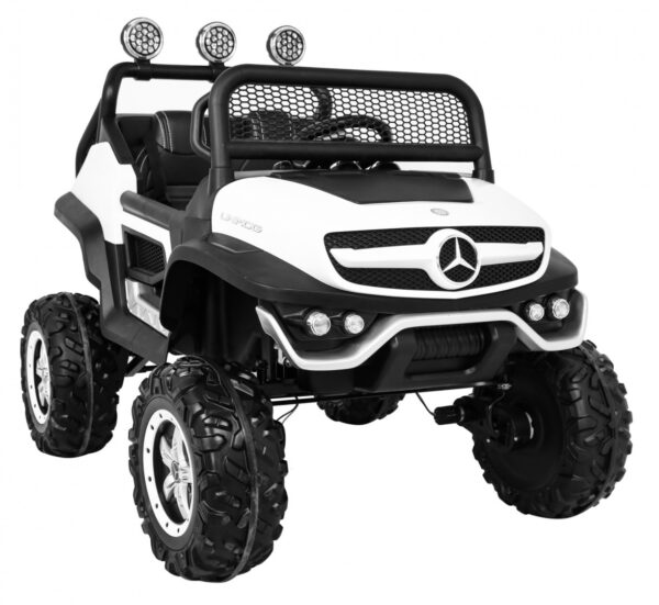 Mercedes Benz Unimog dla dzieci Biały