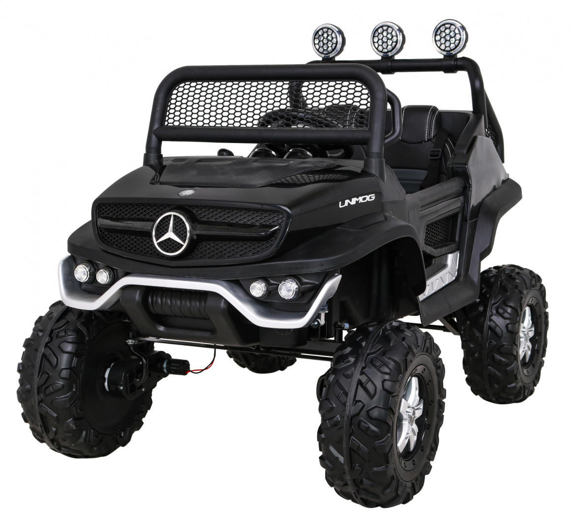 Mercedes Benz Unimog dla dzieci Czarny