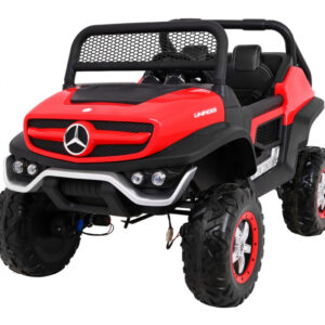 Mercedes Benz Unimog dla dzieci Czerwony