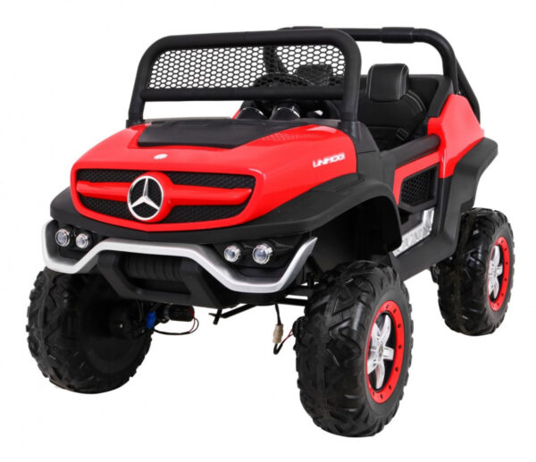 Mercedes Benz Unimog dla dzieci Czerwony