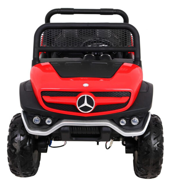Mercedes Benz Unimog dla dzieci Czerwony