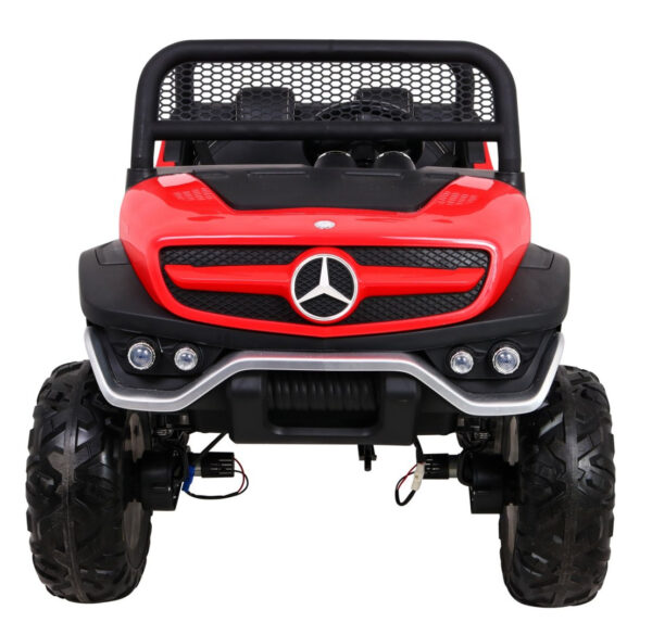 Mercedes Benz Unimog dla dzieci Czerwony