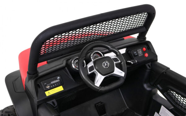 Mercedes Benz Unimog dla dzieci Czerwony
