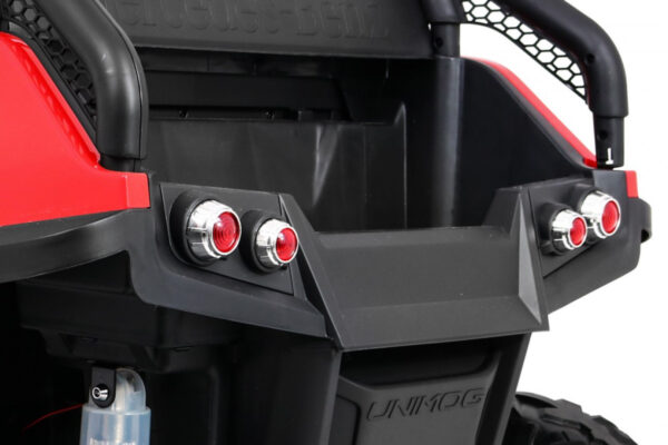 Mercedes Benz Unimog dla dzieci Czerwony