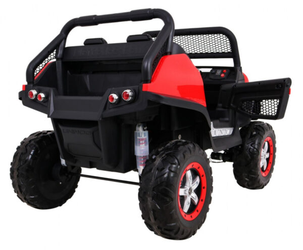 Mercedes Benz Unimog dla dzieci Czerwony
