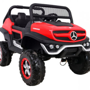 Mercedes Benz Unimog dla dzieci Czerwony