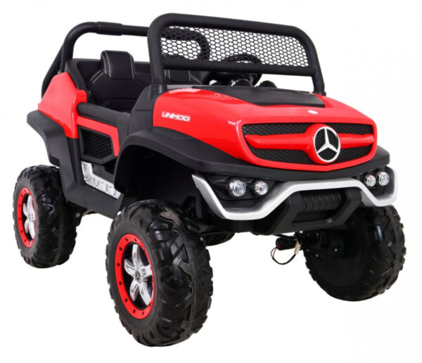 Mercedes Benz Unimog dla dzieci Czerwony