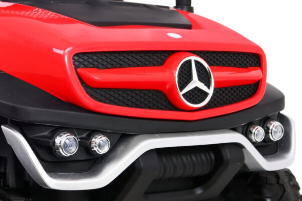 Mercedes Benz Unimog dla dzieci Czerwony