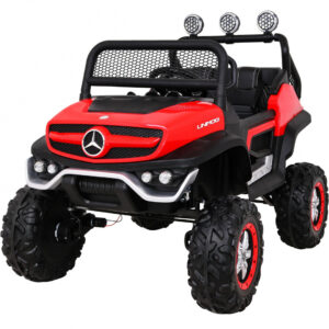 Mercedes Benz Unimog dla dzieci Terenowy Czerwony