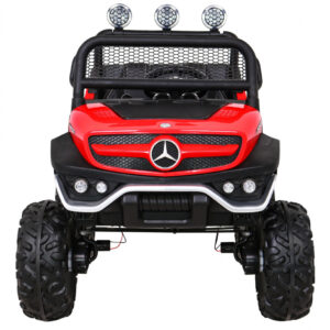 Mercedes Benz Unimog dla dzieci Terenowy Czerwony