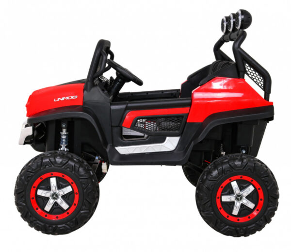 Mercedes Benz Unimog dla dzieci Terenowy Czerwony